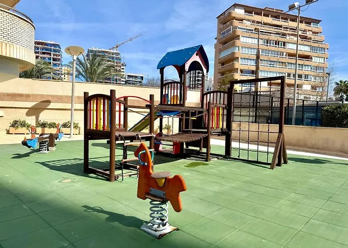 Bonito Con 1 Dormitorio, Piscina, Parking Y Wifi Calpe