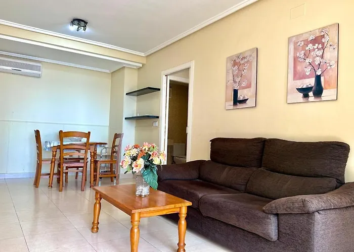 Bonito Con 1 Dormitorio, Piscina, Parking Y Wifi Lejlighed *