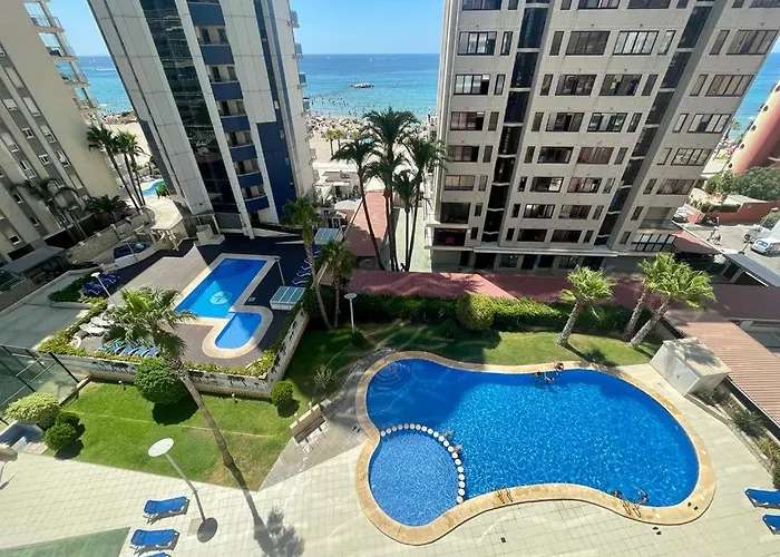 Lejlighed Bonito Con 1 Dormitorio, Piscina, Parking Y Wifi